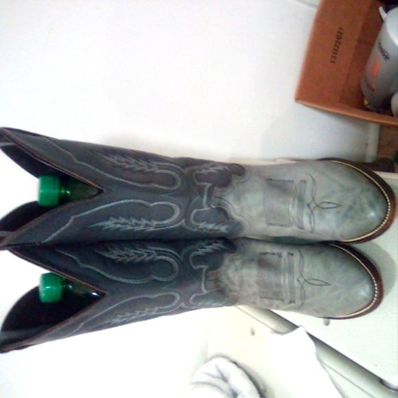 Abilene Cowboy boots gray 9 US - Picture 1 of 4
